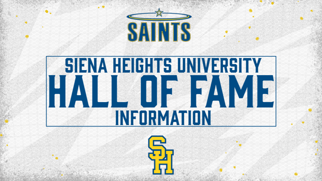Siena Heights Hall of Fame Banquet Info