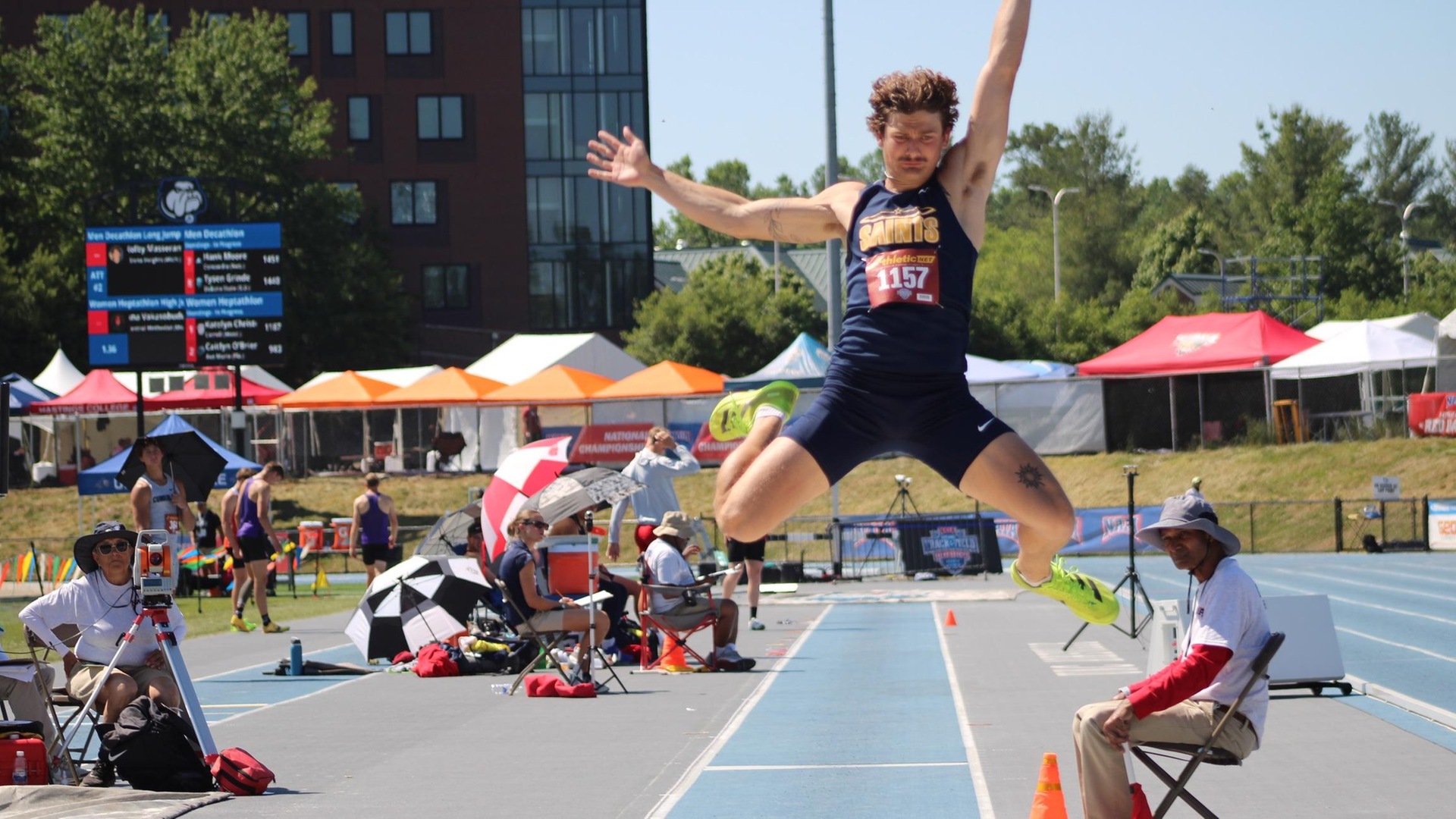 Masserant Ends Grueling Two-Day Decathlon With All-American Honor
