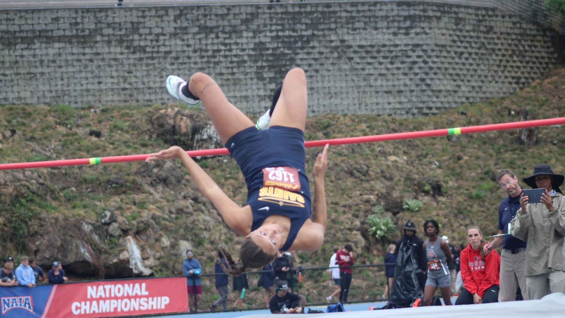 Valentine Finishes SHU Athletics History With Runner-Up In High Jump